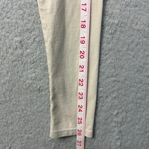 Standard James Perse Tee Relaxed Fit V-Neck Long Sleeve Beige Designer Basic M - Picture 6 of 9